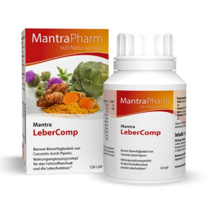 Mantra LeberComp Kapseln Leberfunktion Leber entgiften